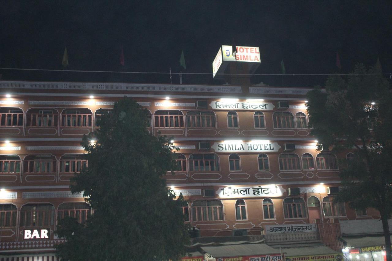 Simla Hotel Jaipur Exterior foto