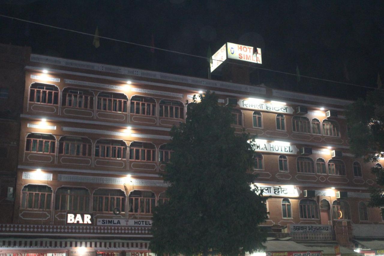 Simla Hotel Jaipur Exterior foto